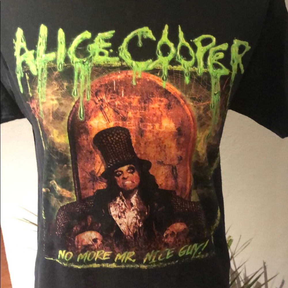 Alice Cooper 2017 tour tee